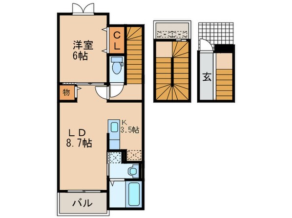 リヴィエールの物件間取画像